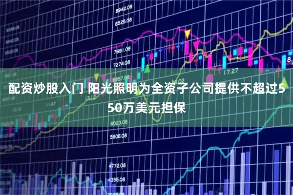 配资炒股入门 阳光照明为全资子公司提供不超过550万美元担保