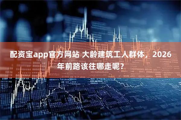 配资宝app官方网站 大龄建筑工人群体，2026年前路该往哪走呢？